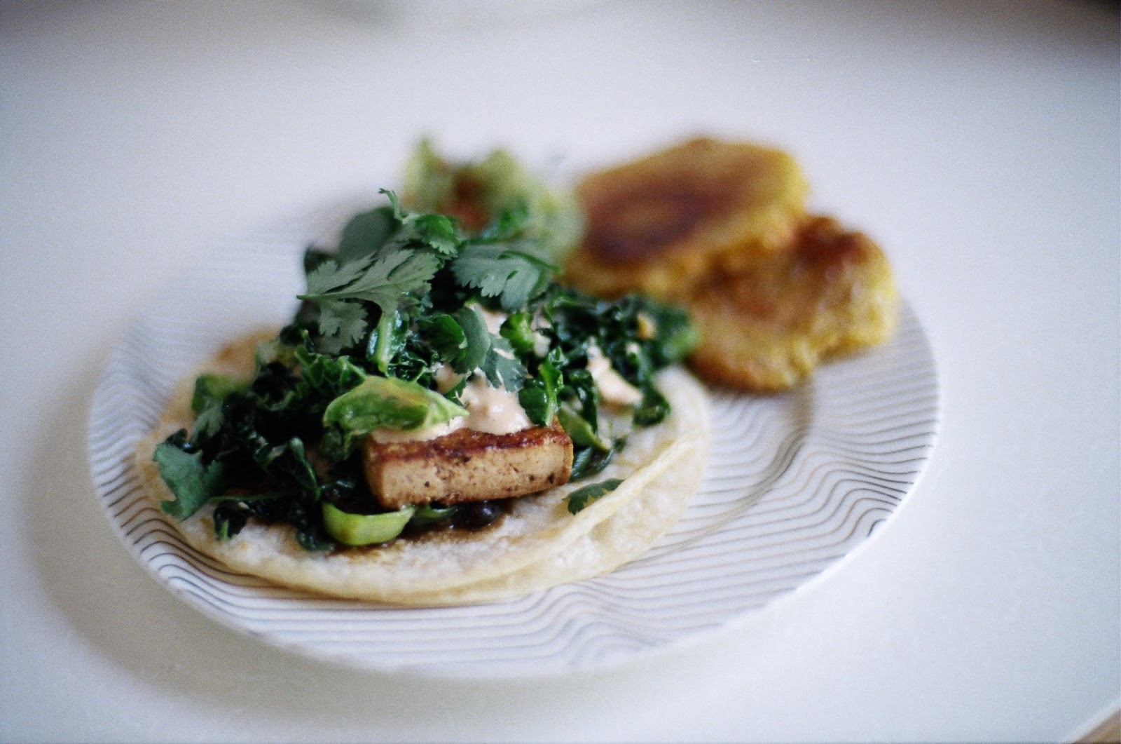 the Guest Blogger KM's Blackened Tofu "Fish" Tacos with