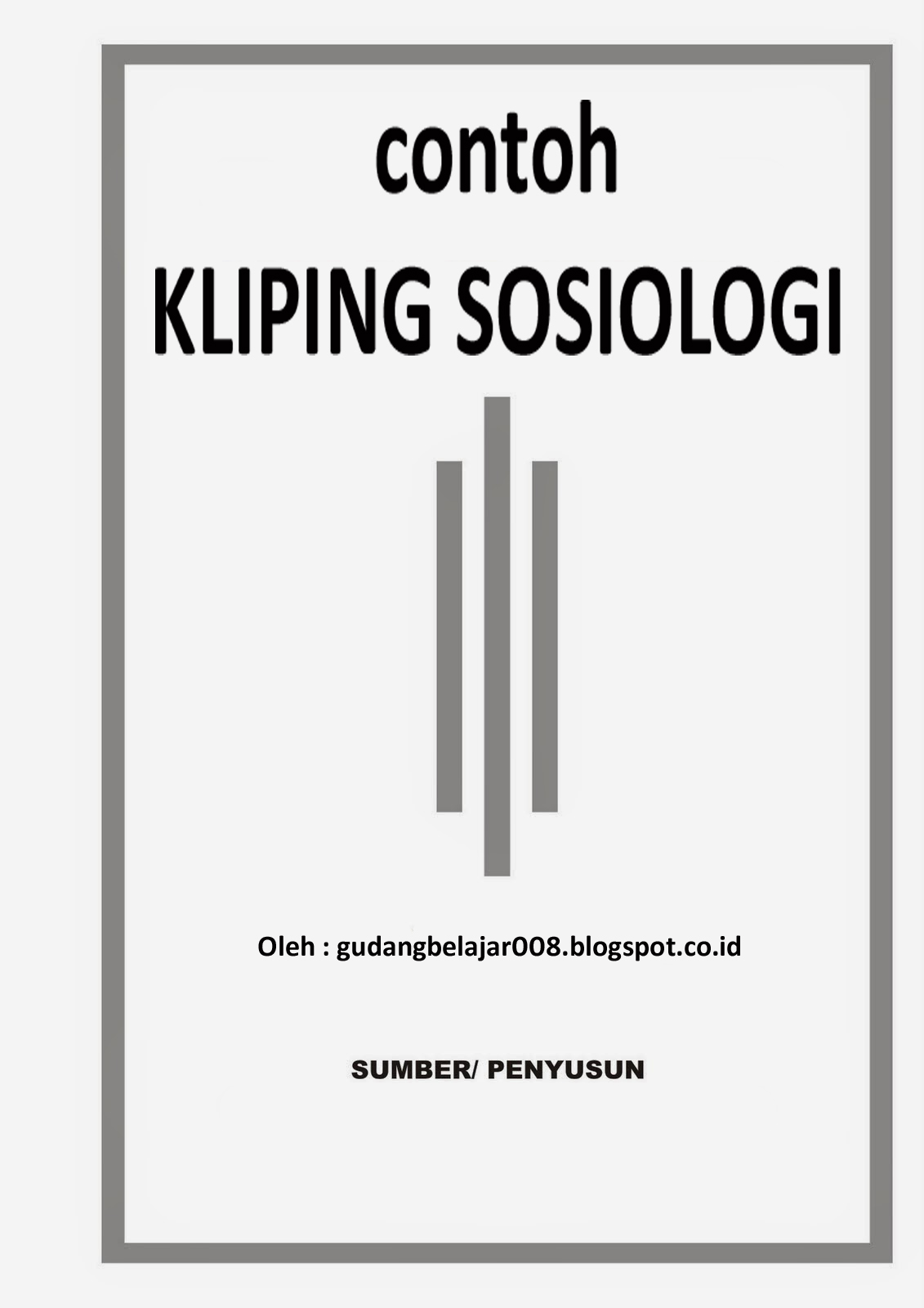 Contoh Kliping Sosiologi Fenomena Konflik Politik Pilkada Dan