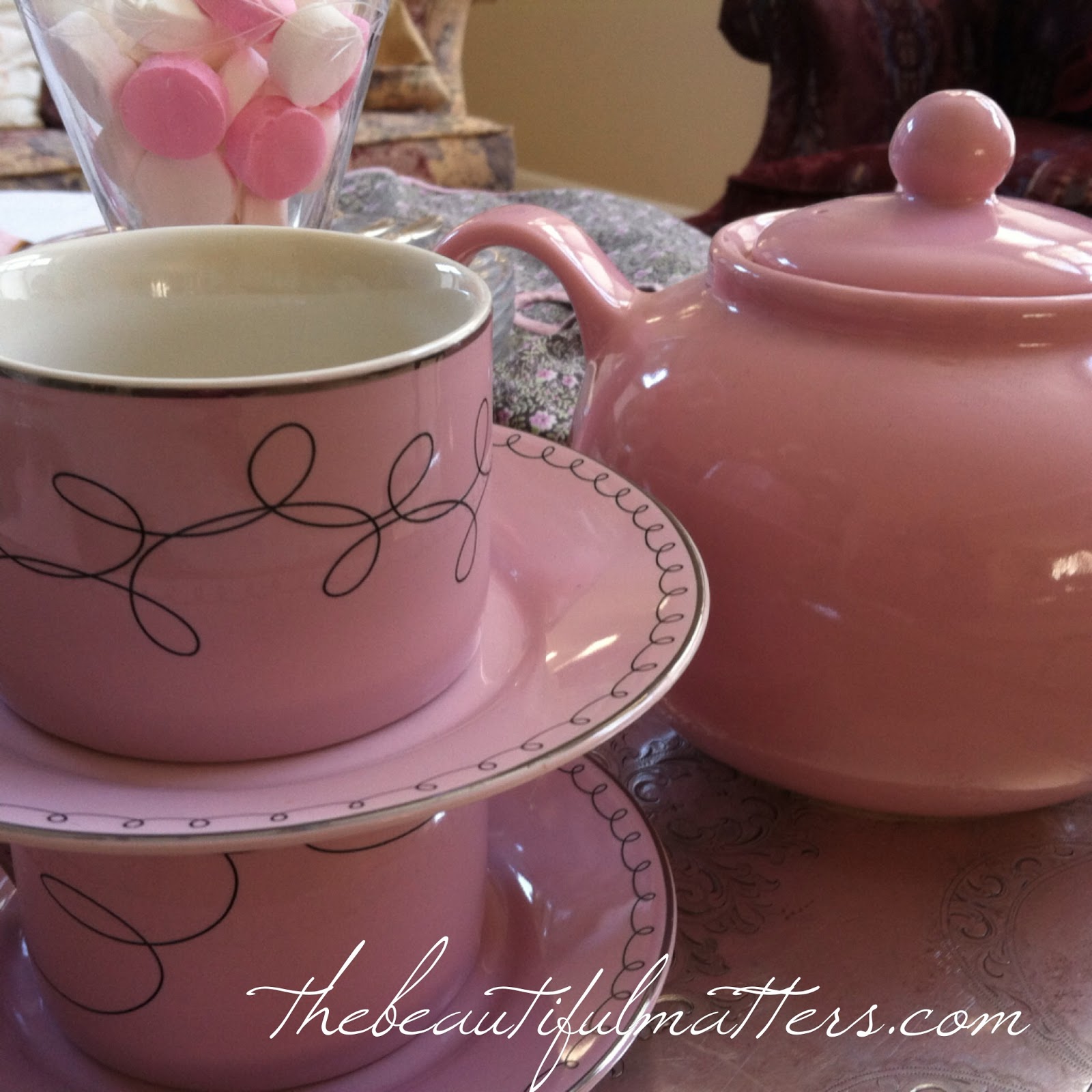 Pink elephant tea The Beautiful Matters