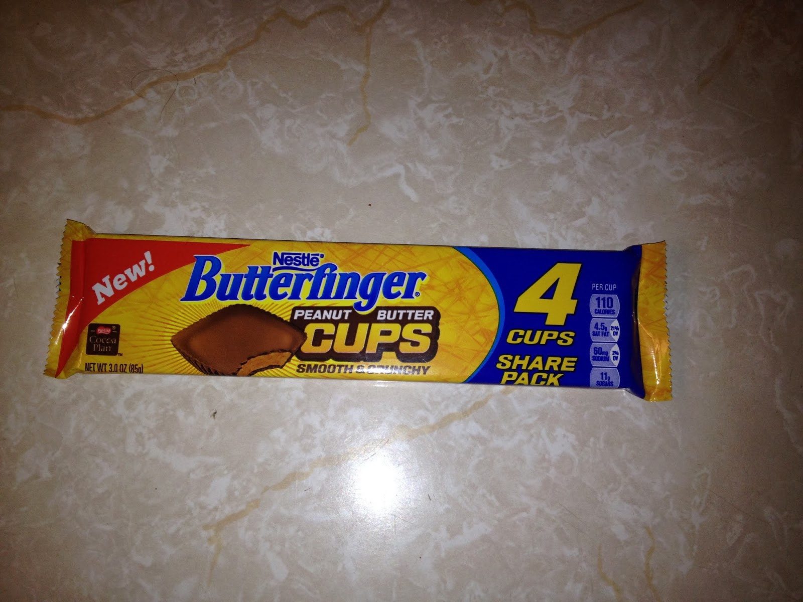 step off Butterfinger Cups / Entenmanns Coffee