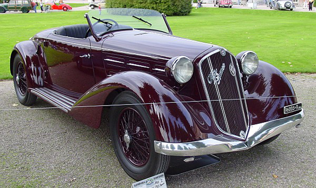 Automotive Database Alfa Romeo 6c 2300