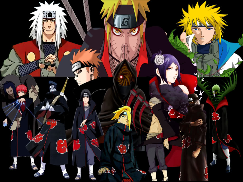 Naruto Shippuuden Imagens Da Akatsuki
