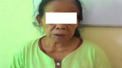 Polisi Ringkus Nenek Bandiyah, Pembawa Sabu Dalam Bra