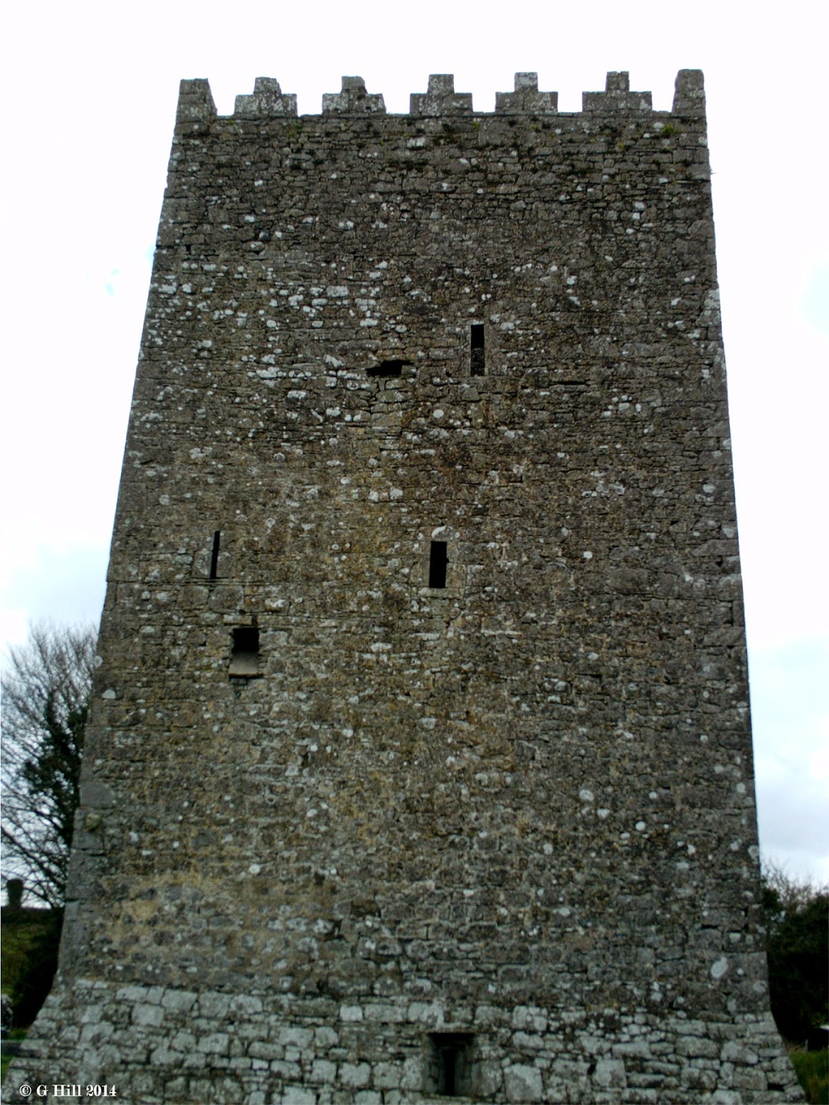 Ireland In Ruins Taghmon Church & Castle Co Westmeath