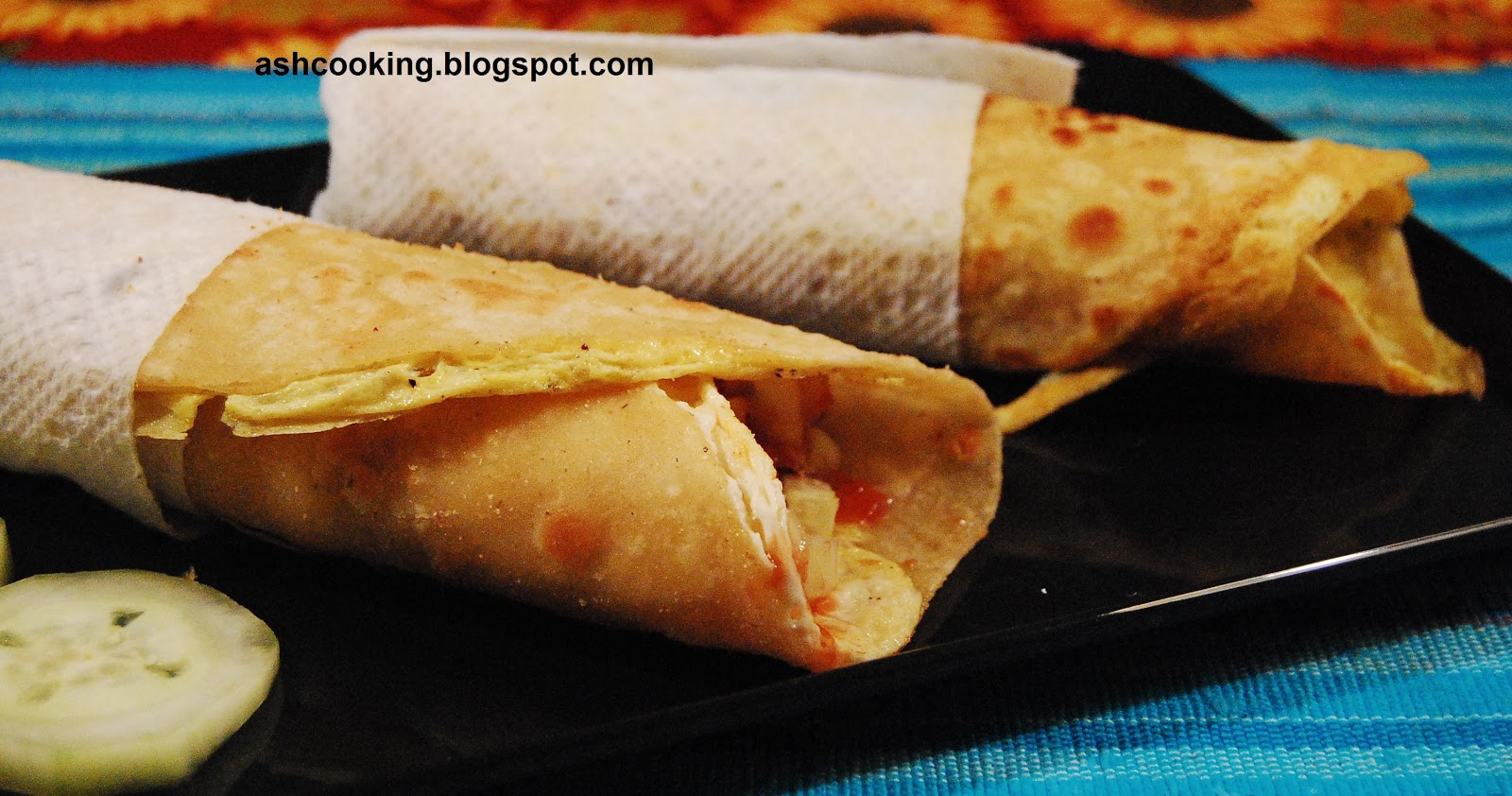 My Cookbook Kolkata Egg Roll