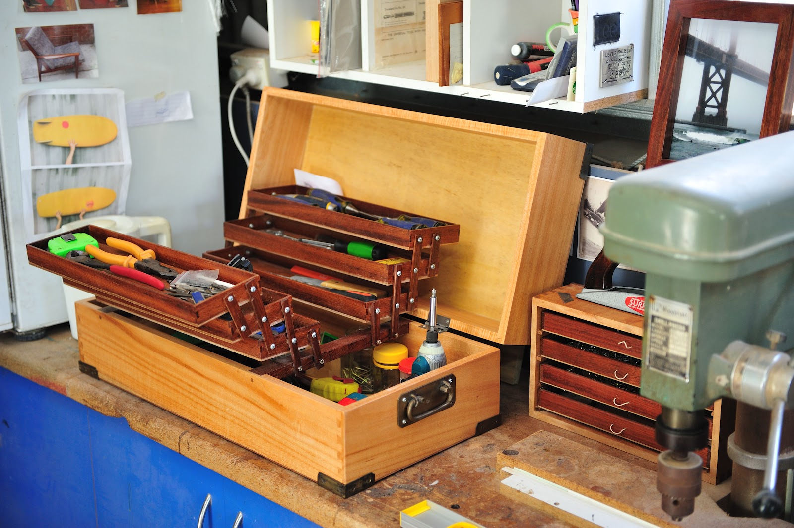 The Maker. Handmade tool box