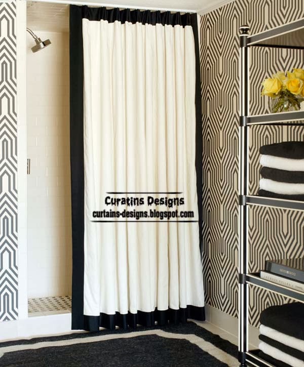 Bathroom Curtains ideas, How to choose curtains for the bathroom