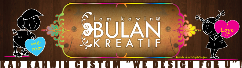 Kad Kahwin Cantik @ Bulan Kreatif