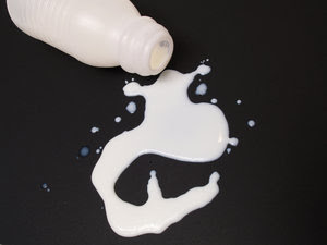 milk spill