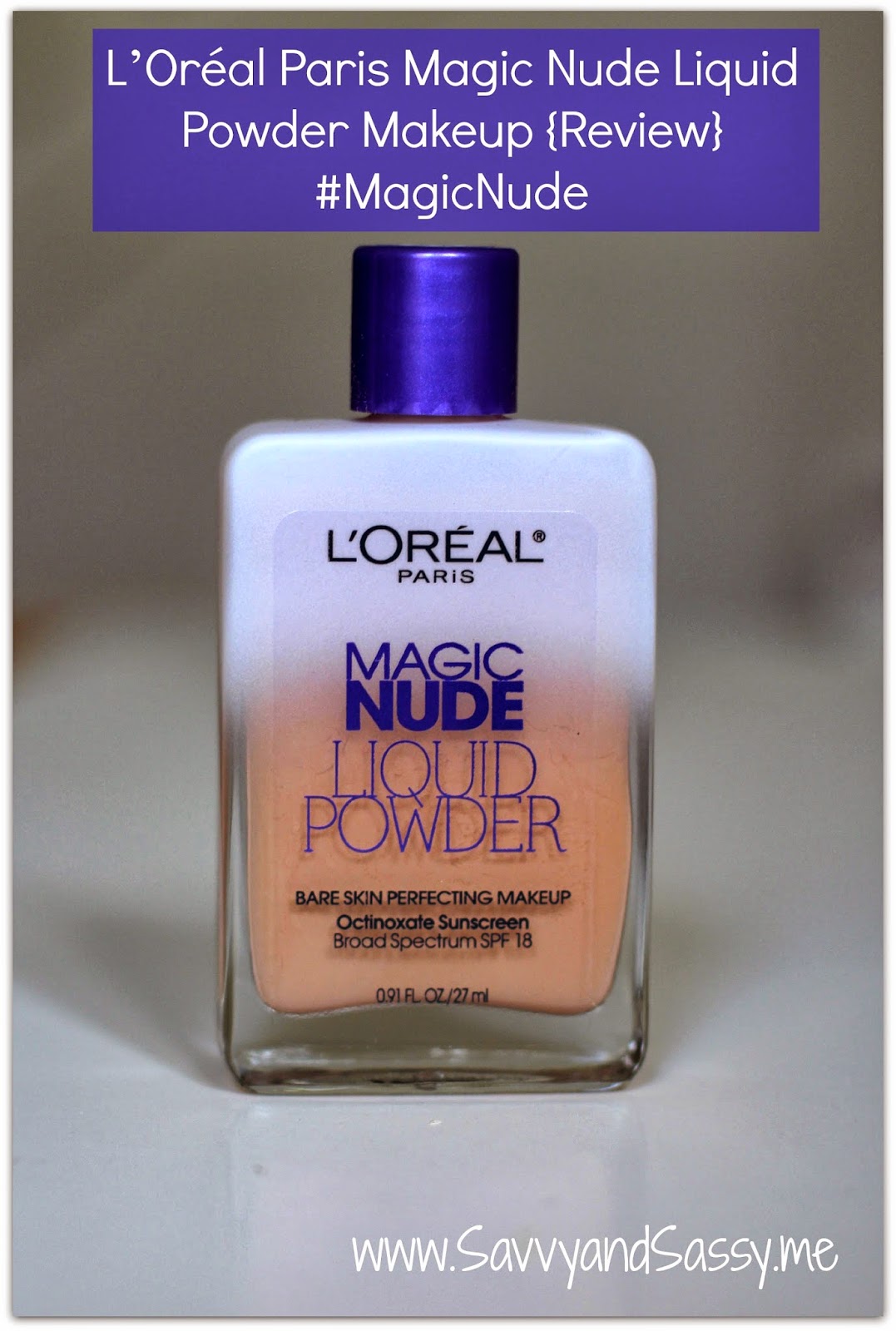 beauty squared: LOreal Paris Magic Nude Liquid Powder 