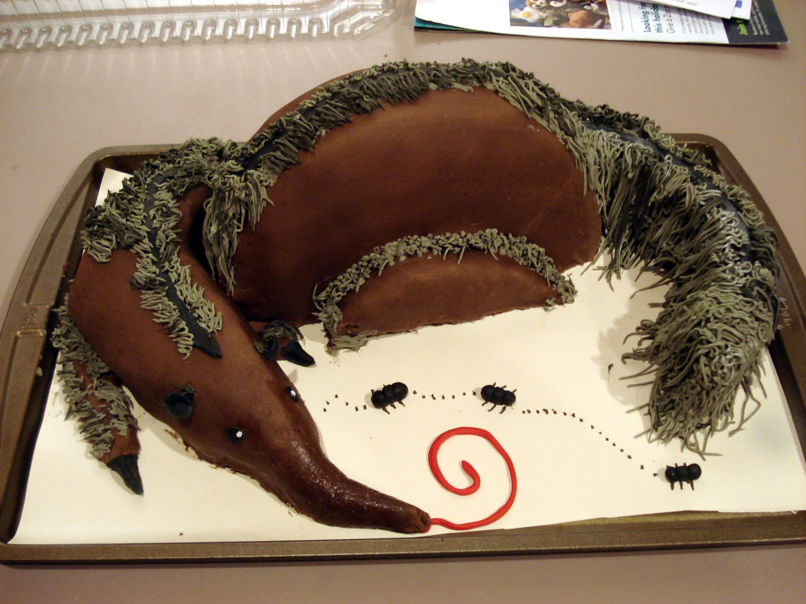 What's the Smatter? Anteater Cake
