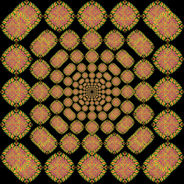 Mandalas, Fractales, Patterns, Efectos Visuales, Efectos Opticos  imagenes efecto visual - efecto optico - efecto visual - efectos opticos - efectos visuales