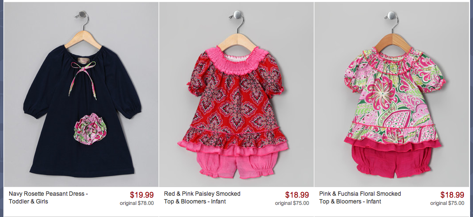 zulily vintage dresses