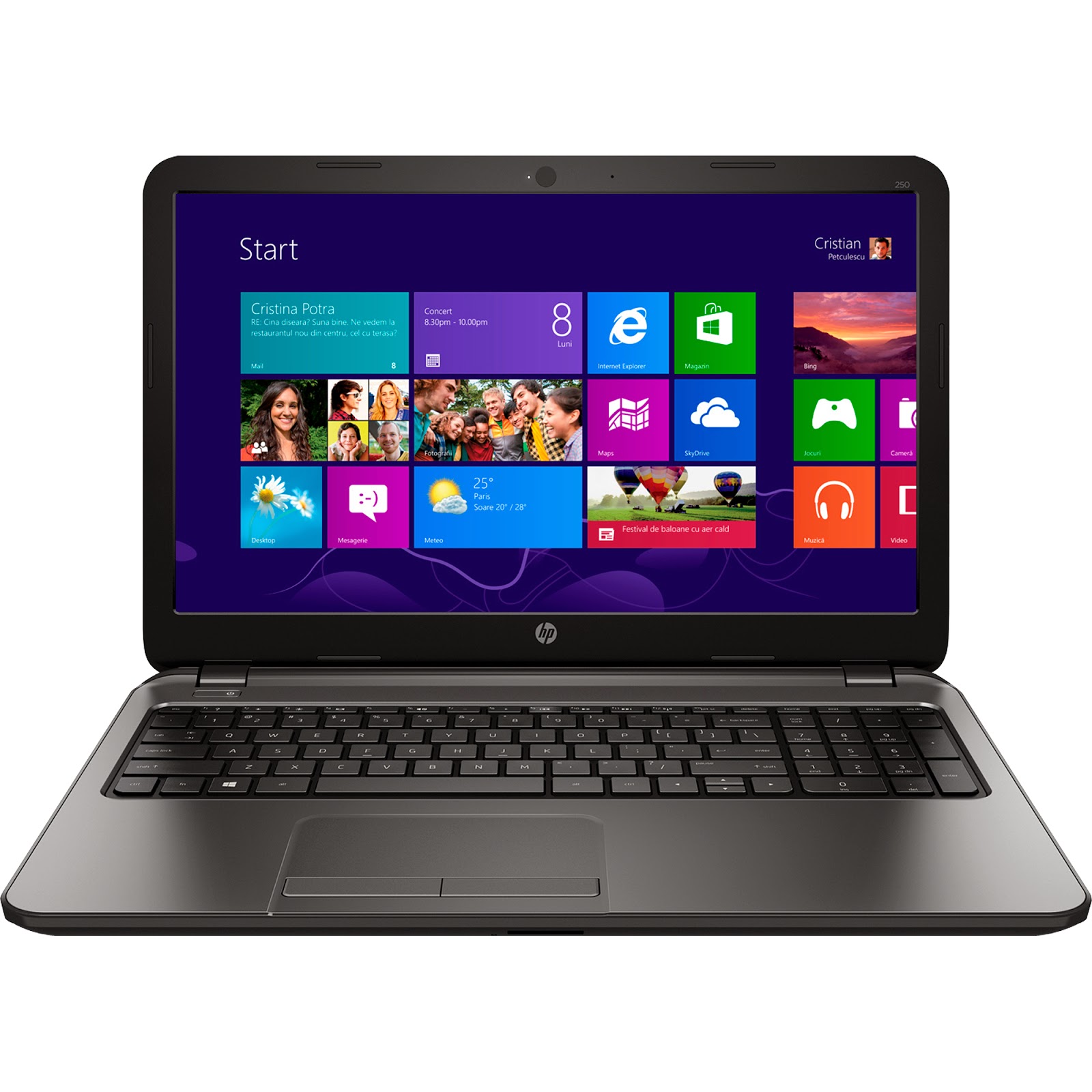 Stii ce cumperi Laptop HP 250 G3 cu procesor Intel® Celeron® DualCore