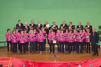 Coro "La Reana" VIII encuentros musicales coro rubagón barruelo de santullan