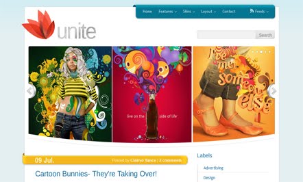 Demo Savarona Blogger Template