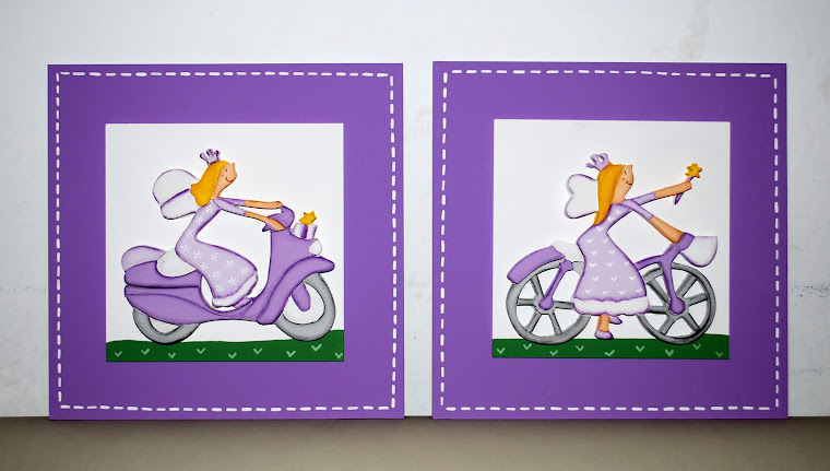 CUADROS LILAS BICI Y MOTO