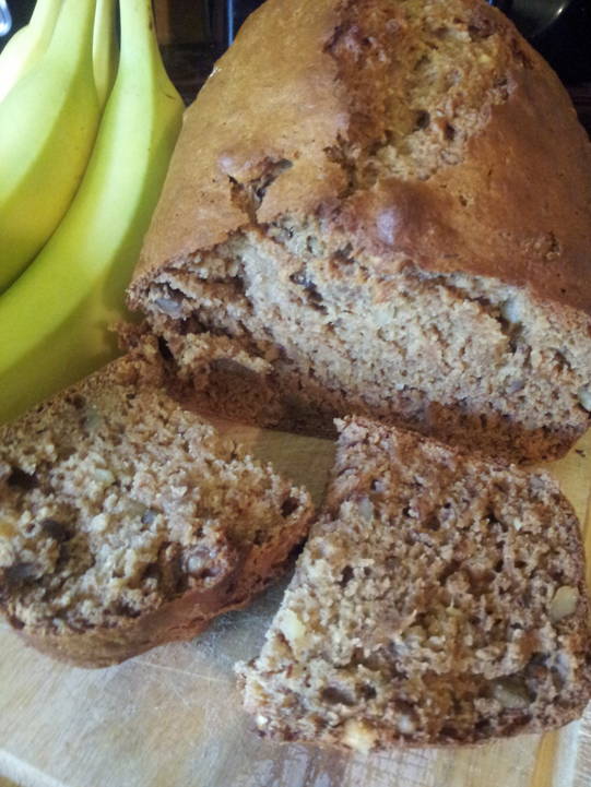 TSG Going Bananas! Spiced Applesauce Honeynut Bread