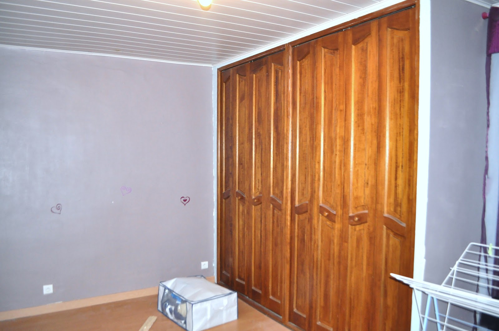 Chez les amoureux: chambre de bébé a : peinture terminée
