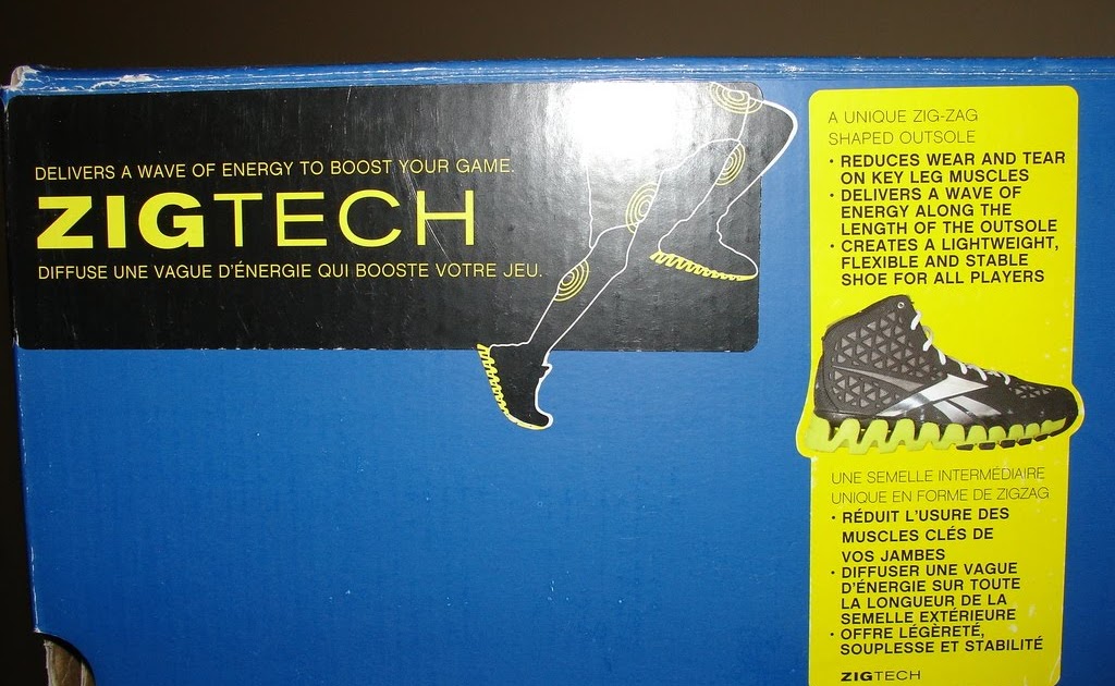 reebok semelle zig zag