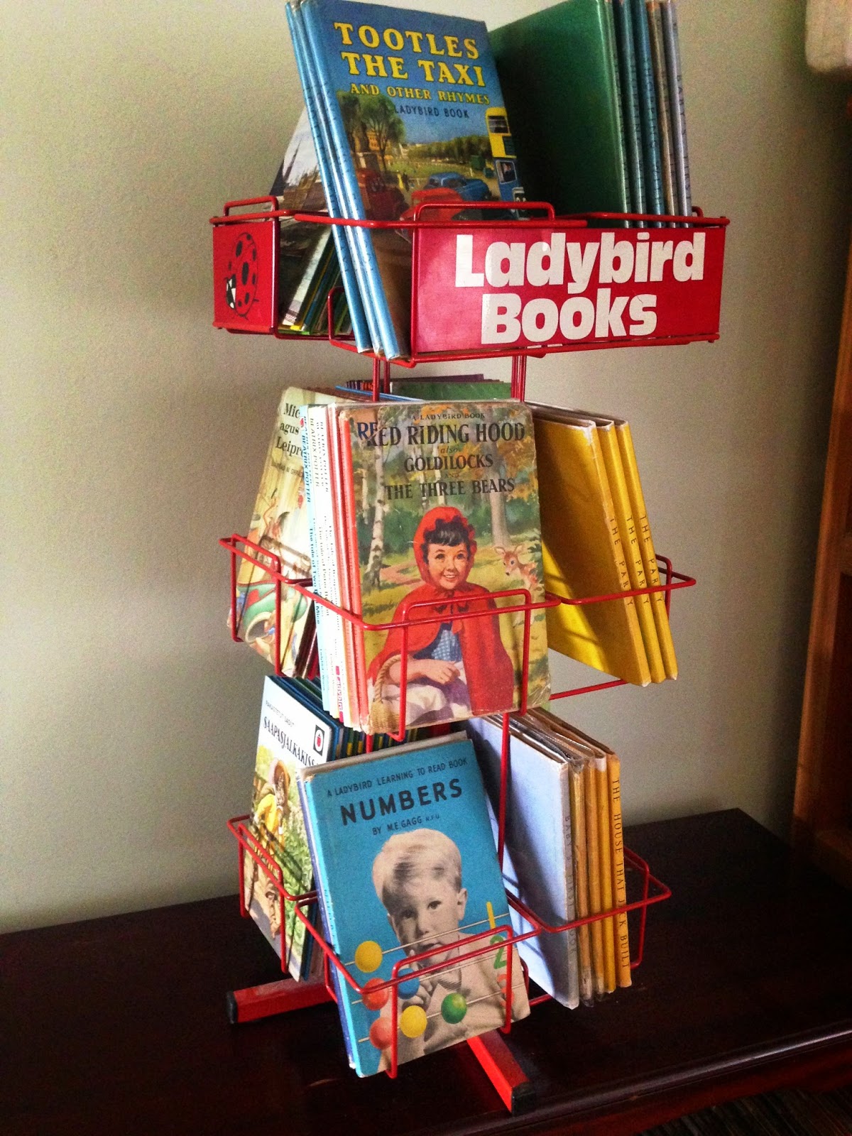 old Ladybird Books Storing or displaying?