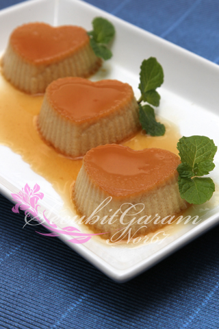 Secubit Garam Puding Roti Karamel