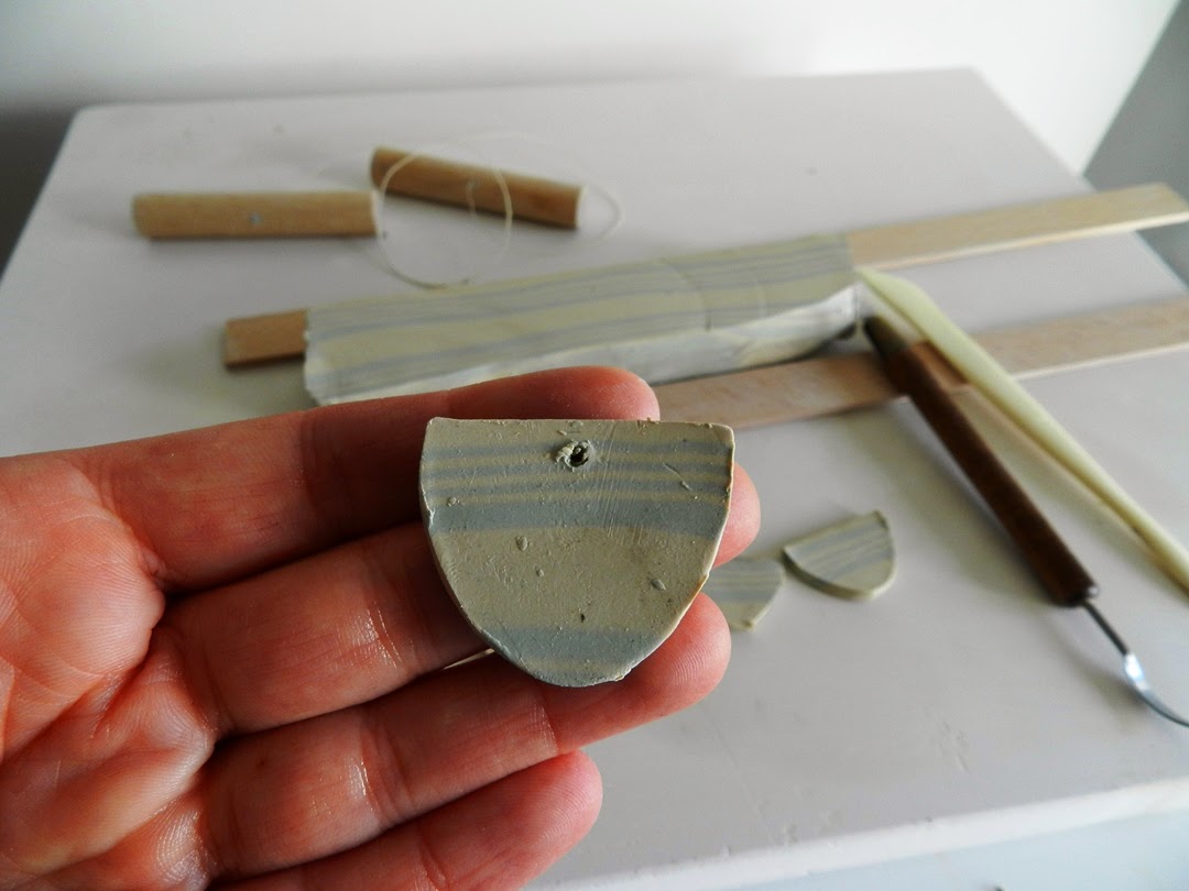 danci ceramics blog How To Make Neriage Earrings?