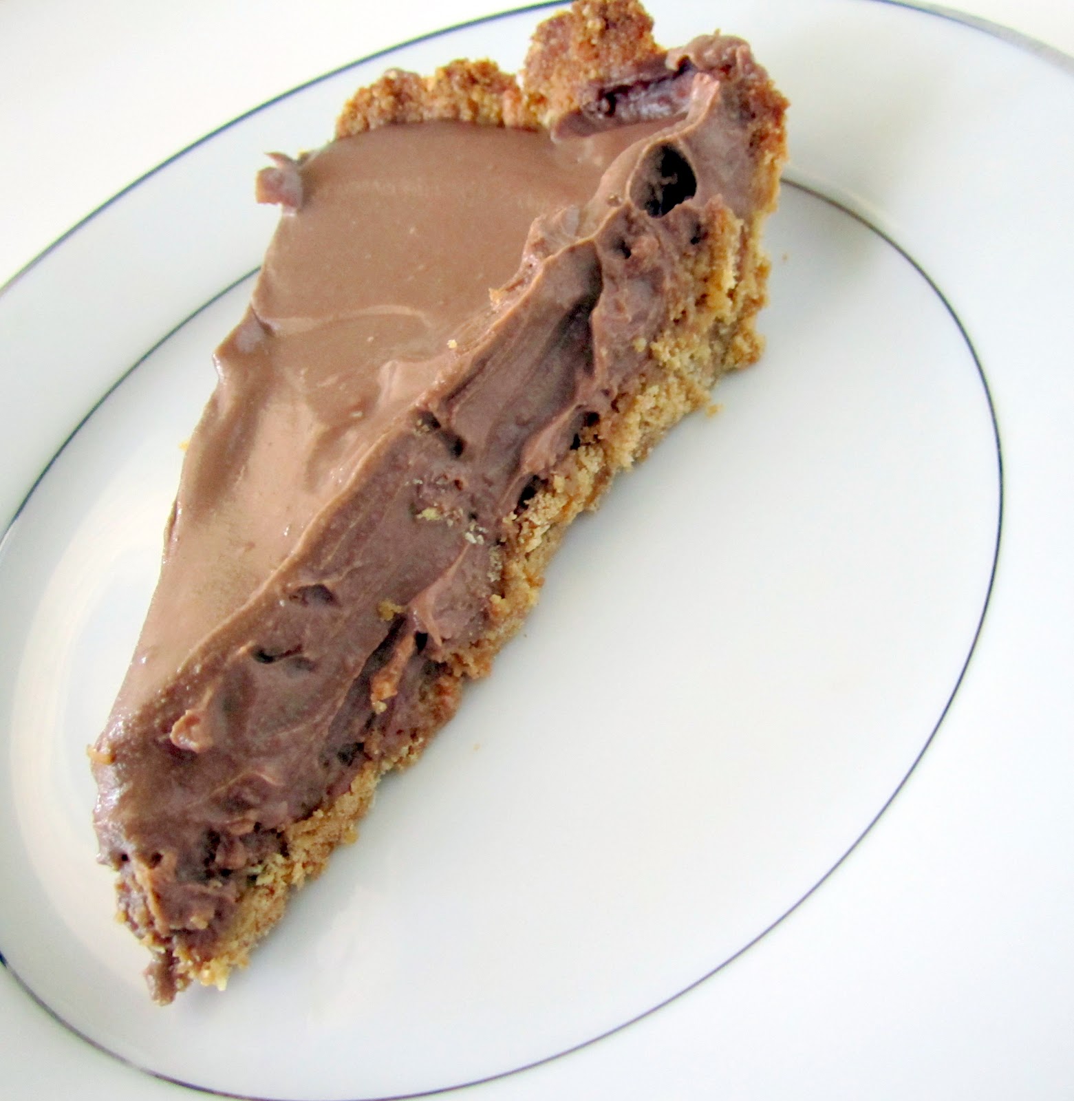 Izzy in the Kitchen Healthy Chocolate Mousse Pie