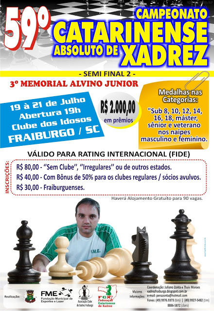 Xadrez na Escola - Técnicas de Aberturas e Finais