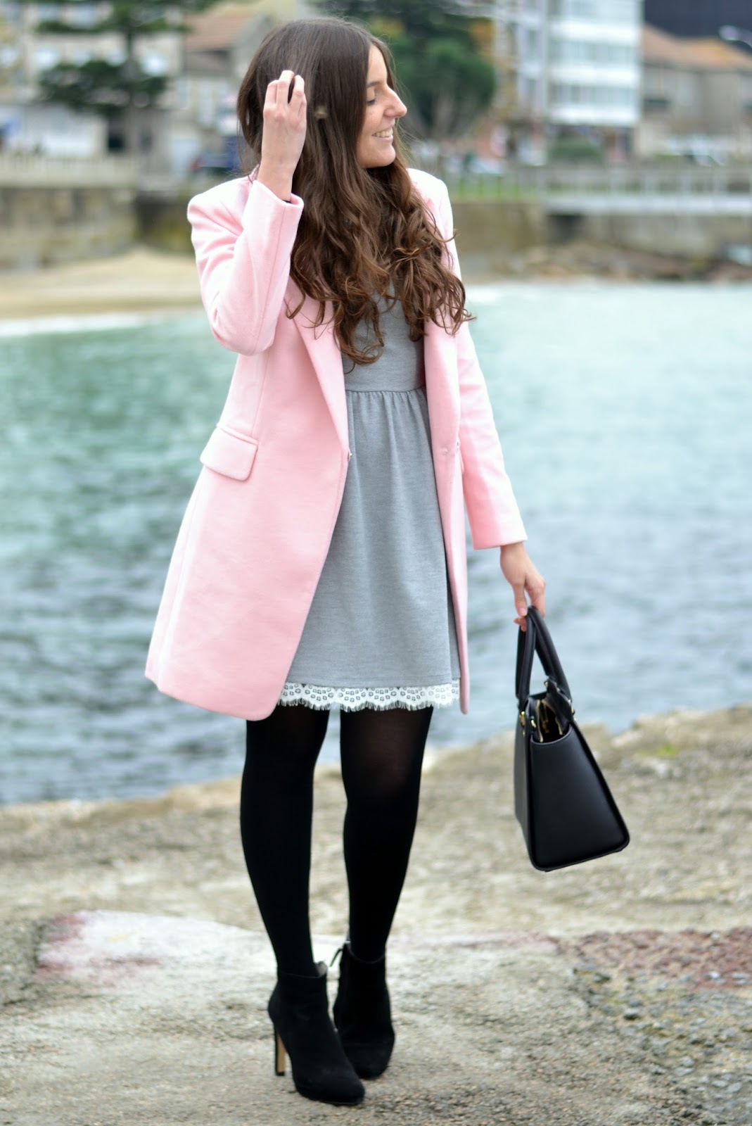 Choies pink coat