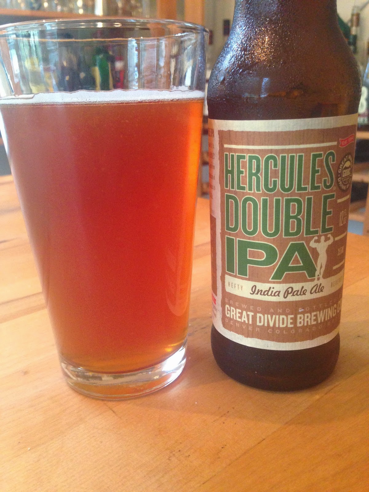 India Pale Ale Hercules Double IPA Great Divide Brewing Co