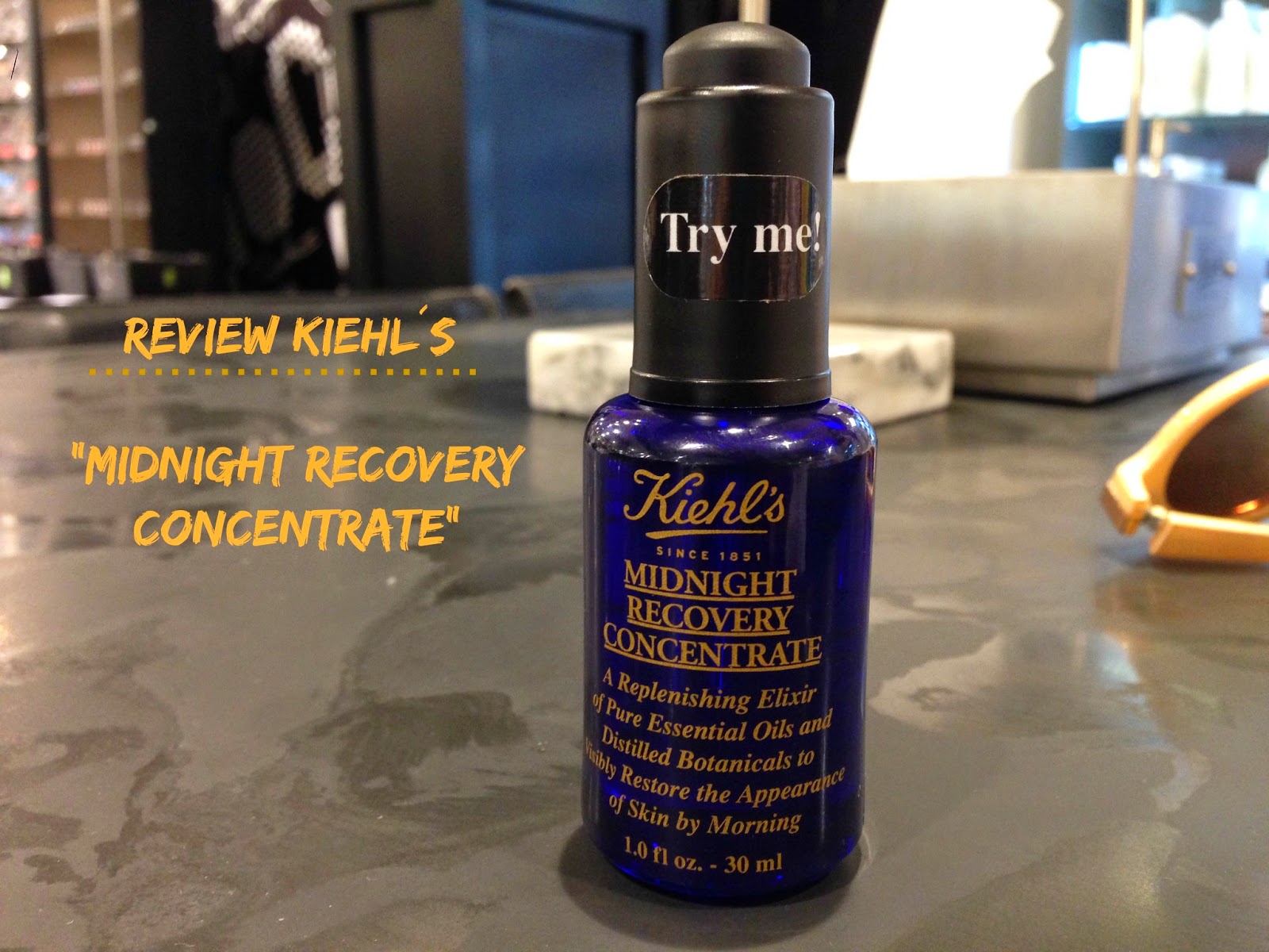 REVIEW KIEHL´S " MIDNIGHT RECOVERY CONCENTRATE " AMORIOSDELAMODA