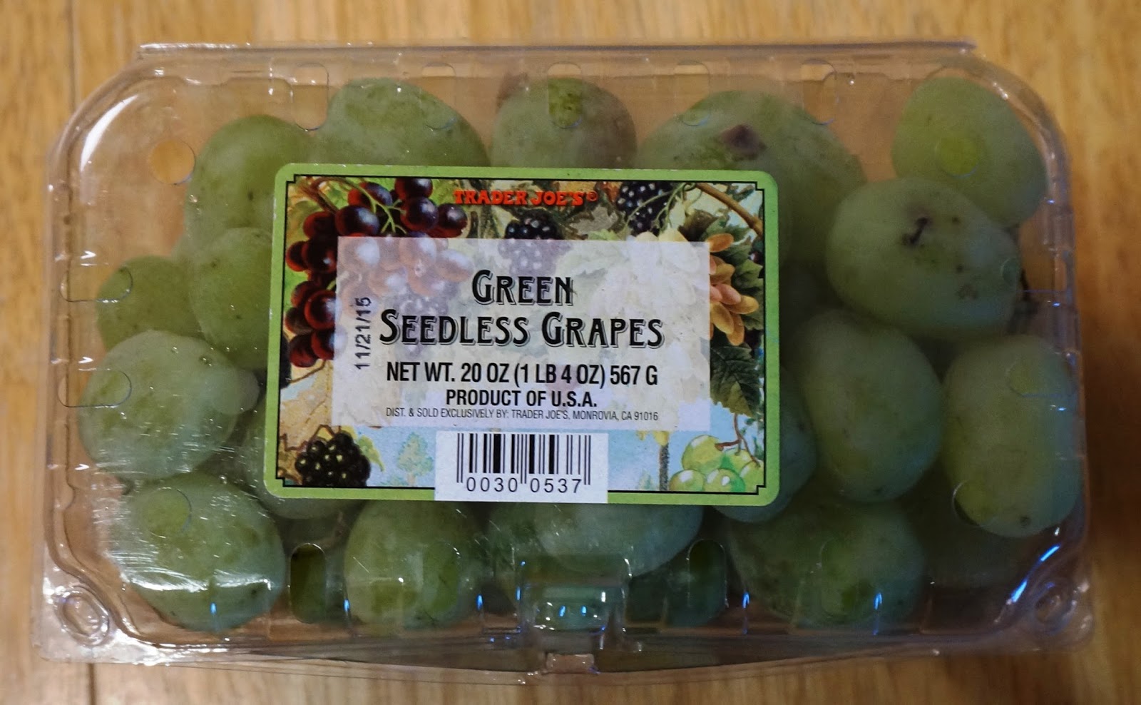 Exploring Trader Joe's Trader Joe's Green Seedless Grapes