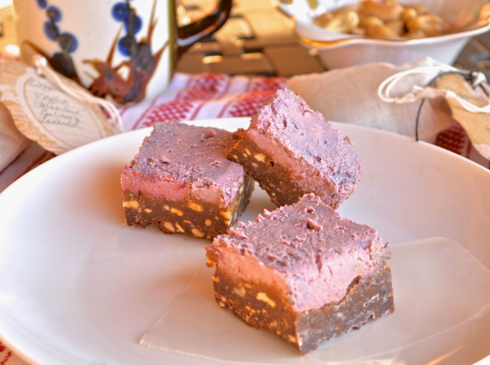Pure and Simple Nourishment Chocolate Raspberry Fudge (Paleo, Vegan