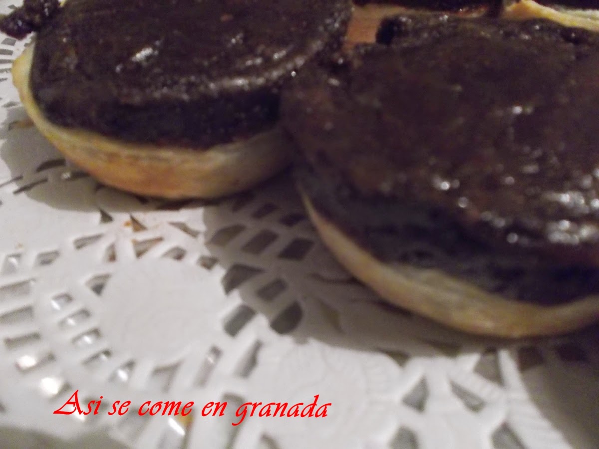 Pasteles De Belem De Chocolate