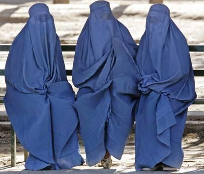 Mujeres con burkas