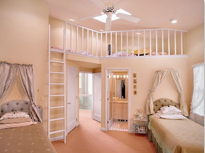 The Interior Design Of The Bedroom Of Teenage Girls , Home Interior Design Ideas , http://homeinteriordesignideas1.blogspot.com/