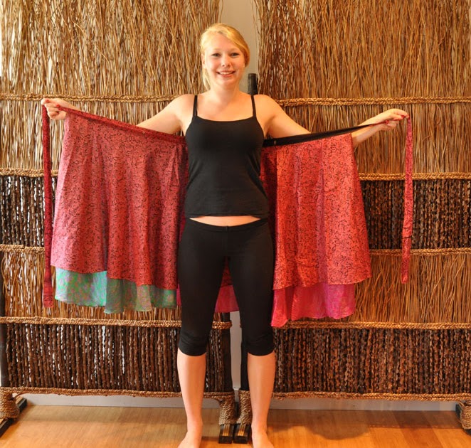 Adventures with Mexicali Blues Magic Wrap Skirt Style Tutorial Jungle