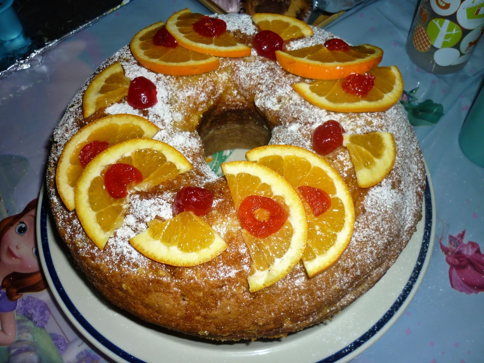 Bolo de laranja cá de casa