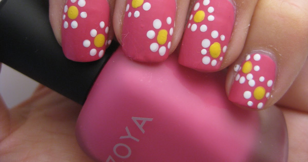3. Floral Nail Art Design Using Dotting Tools - wide 7