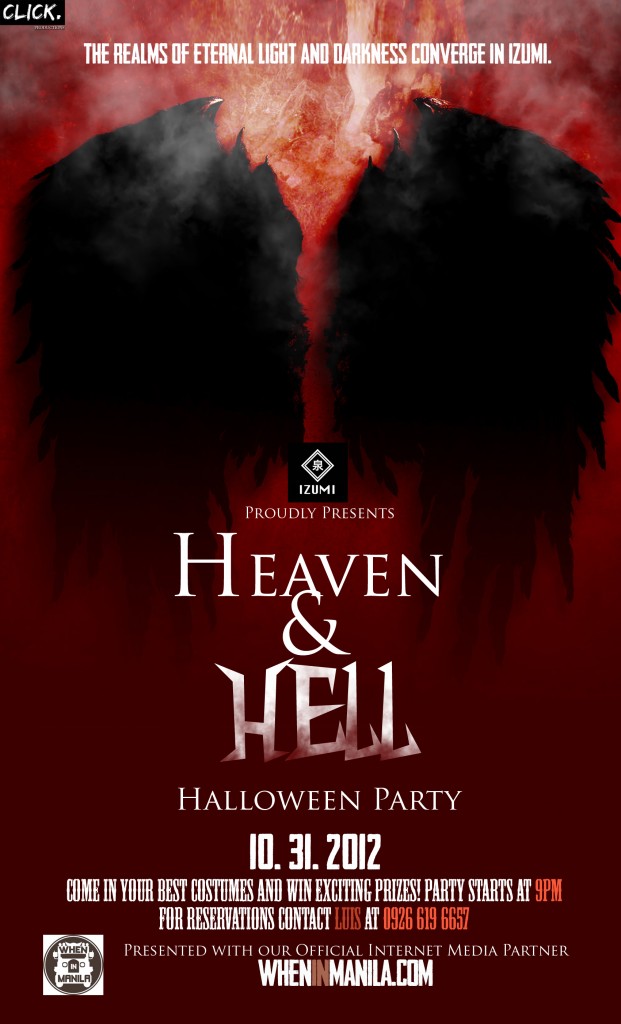 Heaven and Hell Halloween Party Wazzup Pilipinas News and Events