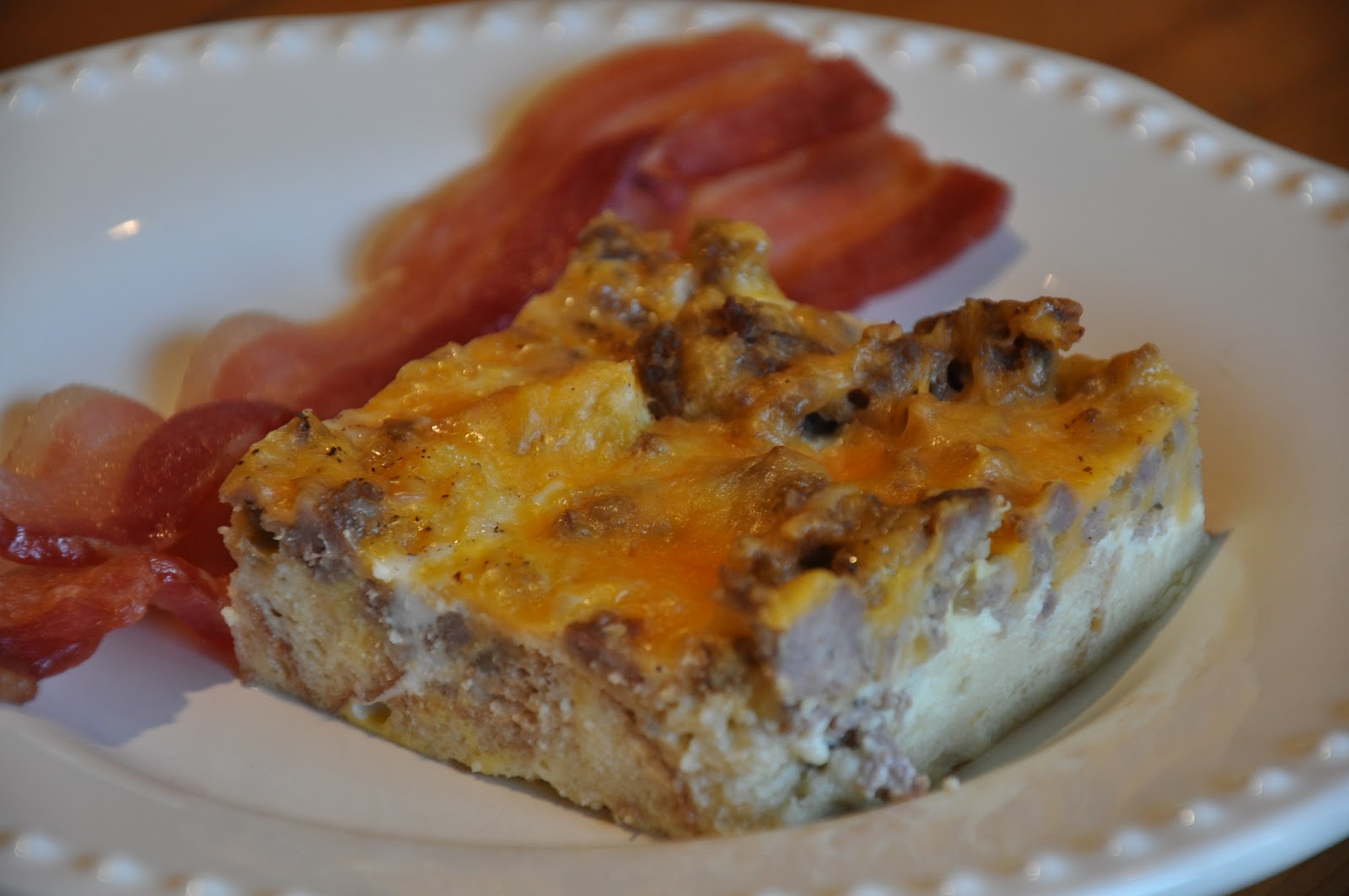 Elizabeth Ann's Recipe Box Sausage and Egg Casserole