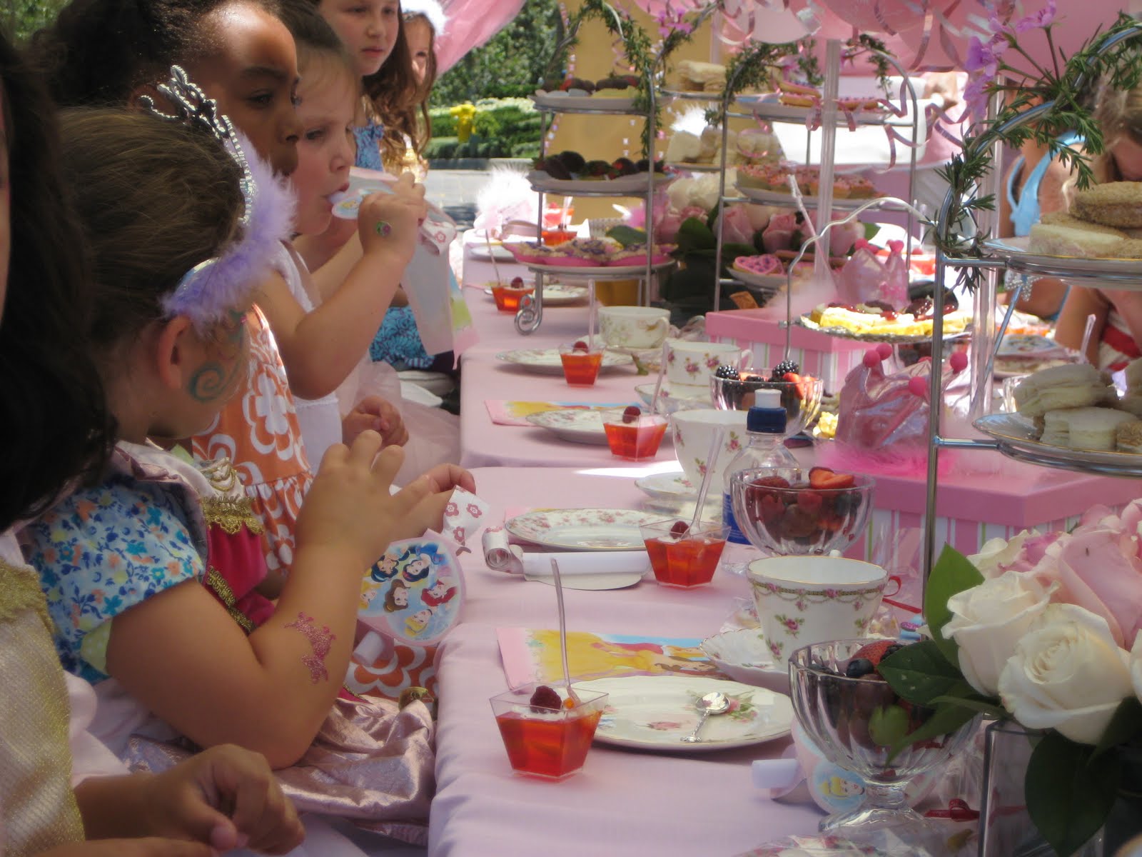 Anyone for tea? Catering: Children's tea parties
