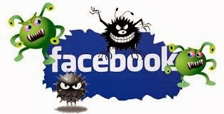 virus no Facebook virus no Facebook
