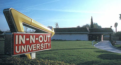 THE ORIGINAL IN-N-OUT UNIVERSITY