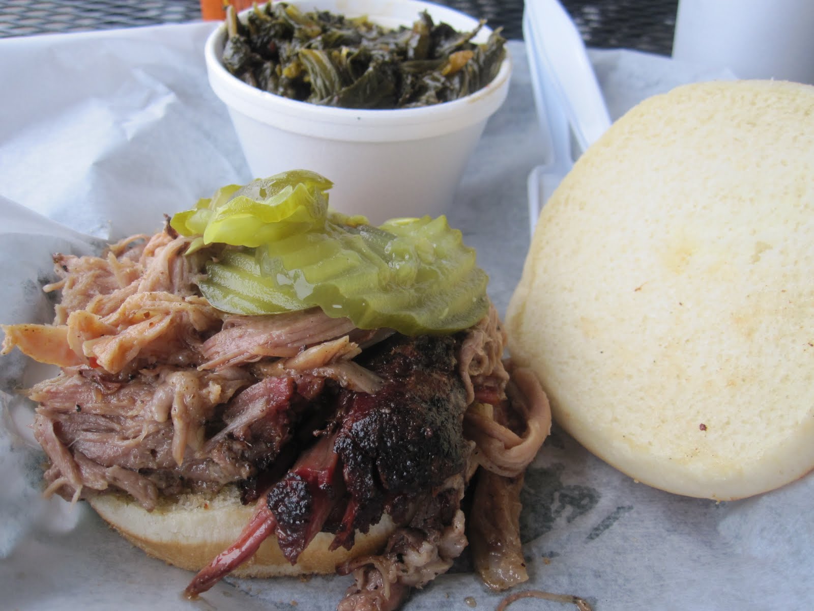Man Up Tales of Texas BBQ™ The rest from Saw's BBQ (Homewood, AL)