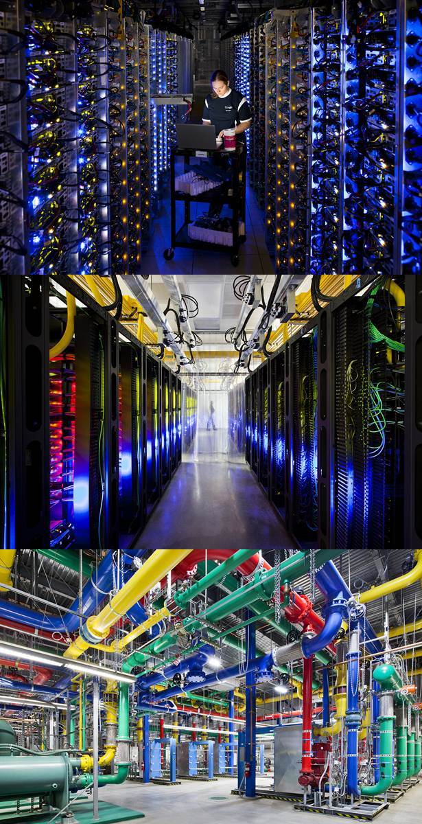 google data center di dedahkan kepada pengguna internet dunia