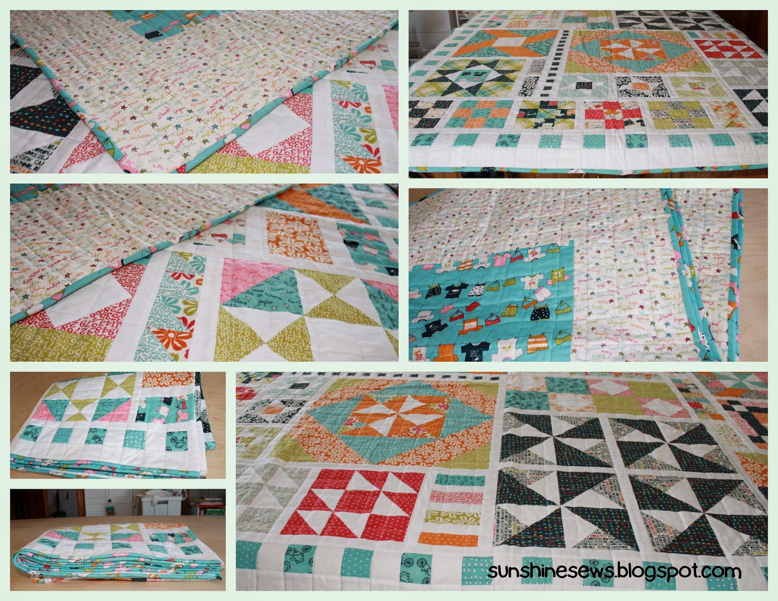 SunShine Sews... Aiming for Accuracy Quilt Project Completed