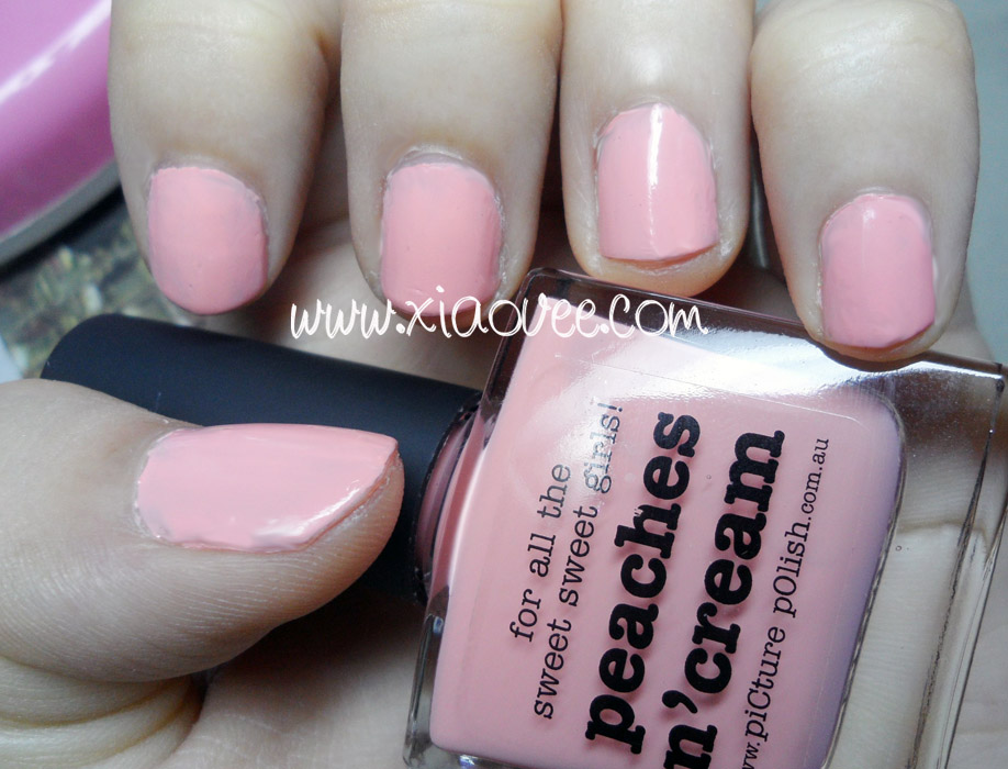 Xiao Vee Indonesian Beauty Blogger PiCture pOlish Peaches n' Cream