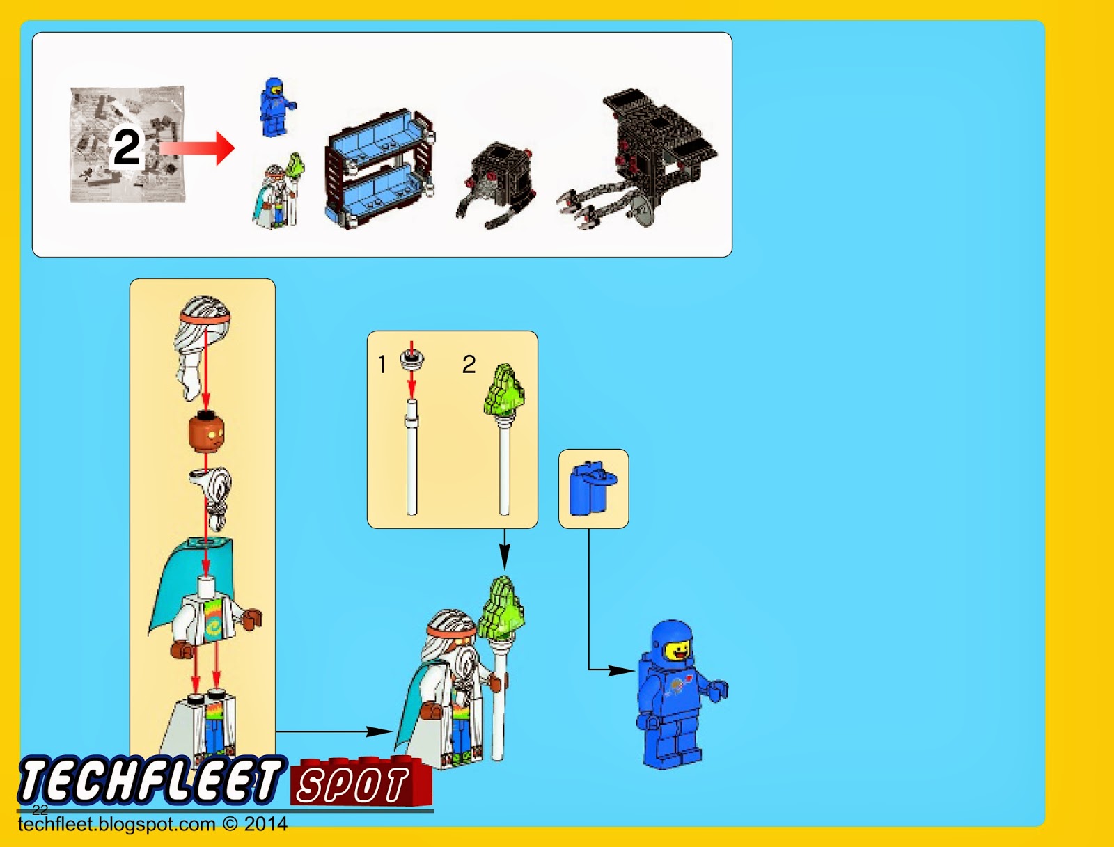 techfleet spot Lego Emmet's Double Decker Couch Instructions (70810)